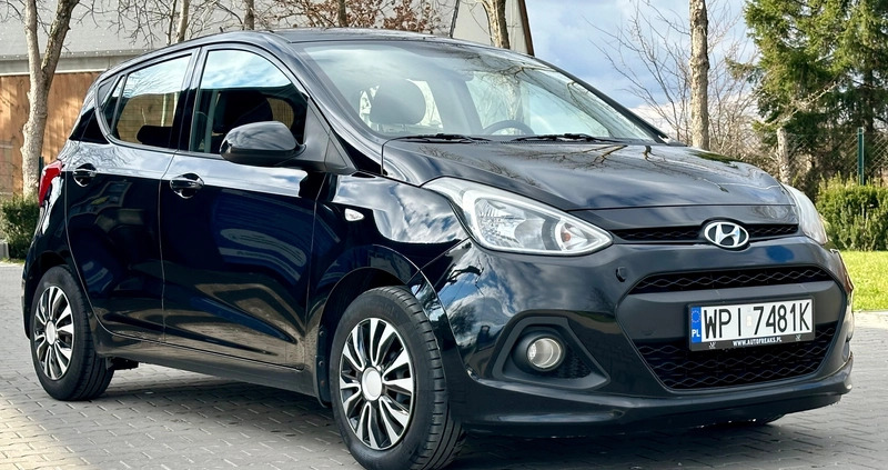 Hyundai i10 cena 32900 przebieg: 155000, rok produkcji 2014 z Warszawa małe 154